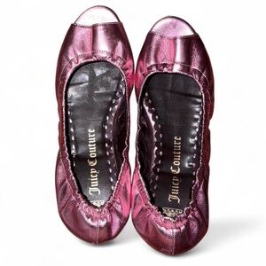 Rare Vintage Juicy Couture Ballet Flats